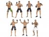 Ufc Series 03 Set Of 7 Deluxe Action Figures